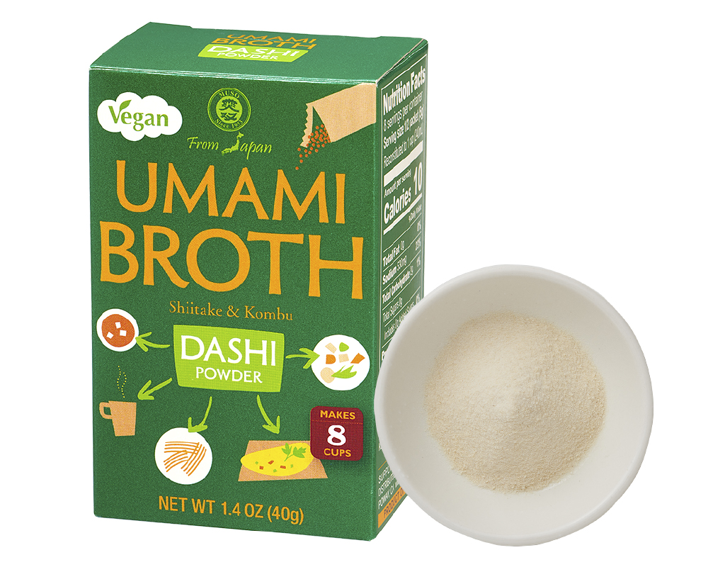 Bouillon japonais en poudre Umami Dashi aux produits du terroir